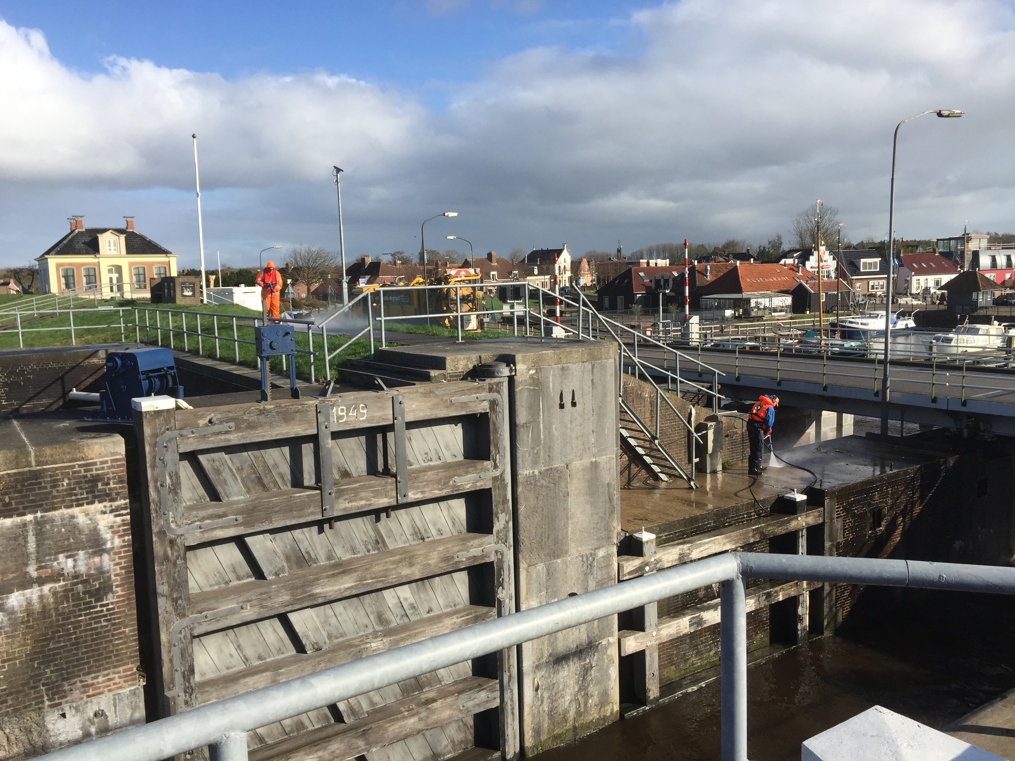 reinigen sluis groningen